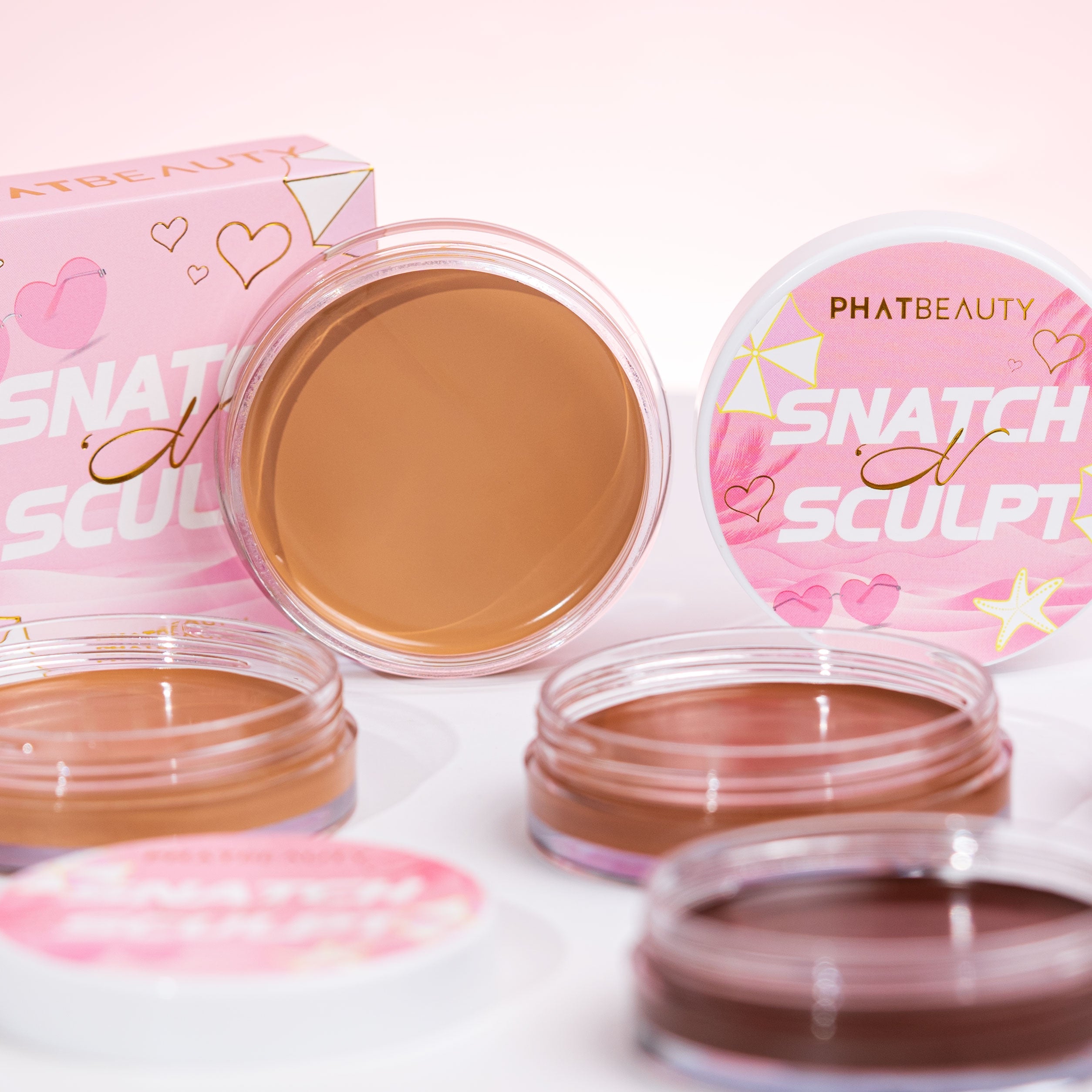 CREAM BRONZER| BRONZER| PHATBEAUTY UK | BRONZER SET|PHATASH UK